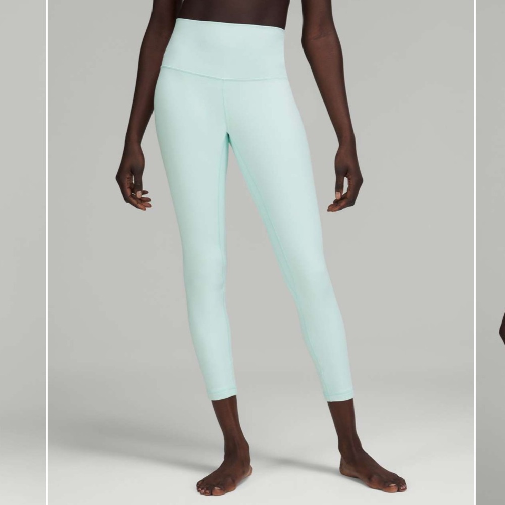Lululemon Align 25” Delicate Mint Leggings